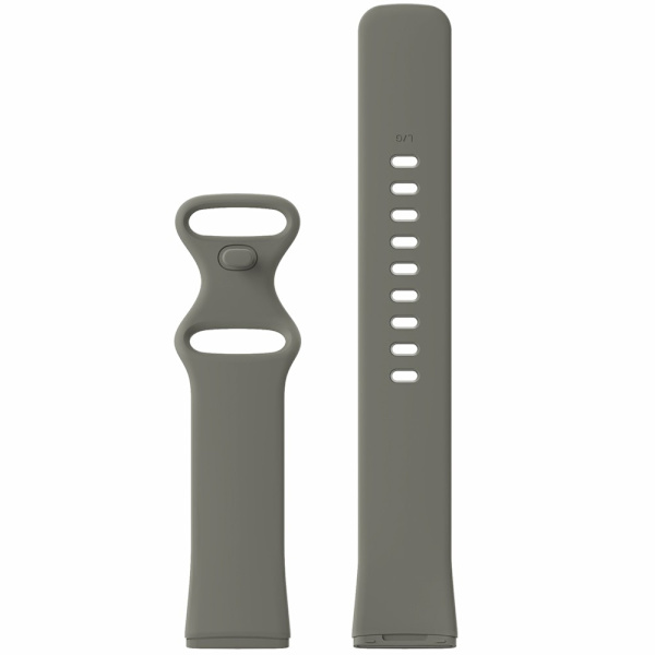 Silikonearmbånd Fitbit Versa 3/Sense Grå