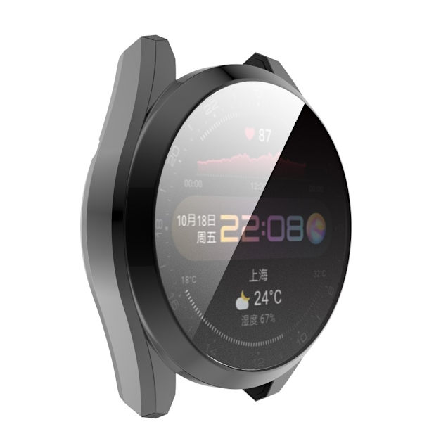 Heltäckande Skal Huawei Watch 3 Pro Svart