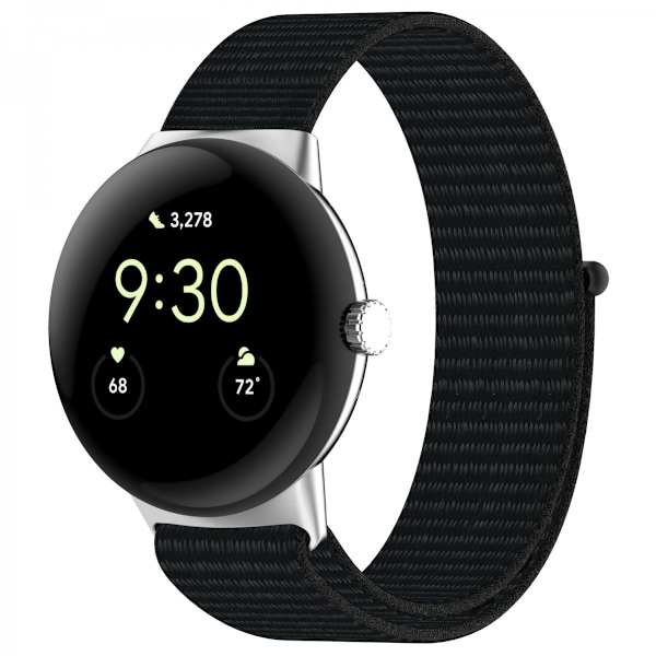 Nylonarmband Google Pixel Watch Svart