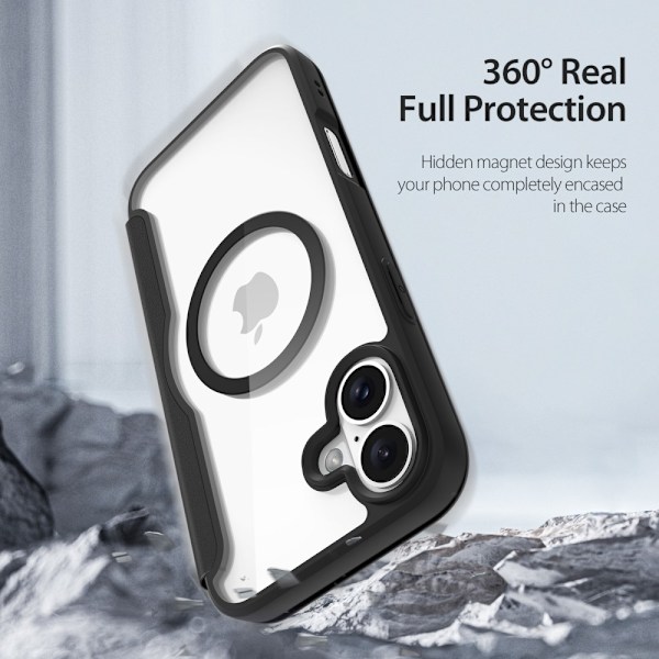 Dux Ducis Skin X Pro Fodral MagSafe iPhone 16 Plus Svart