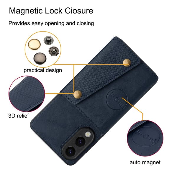 Etui med pung Samsung Galaxy S25 Edge Sort