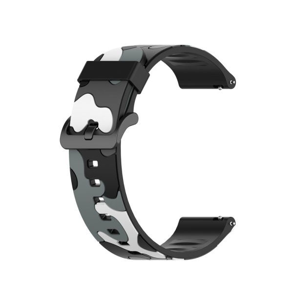Silikonearmbånd Camouflage Galaxy Watch Active Sort