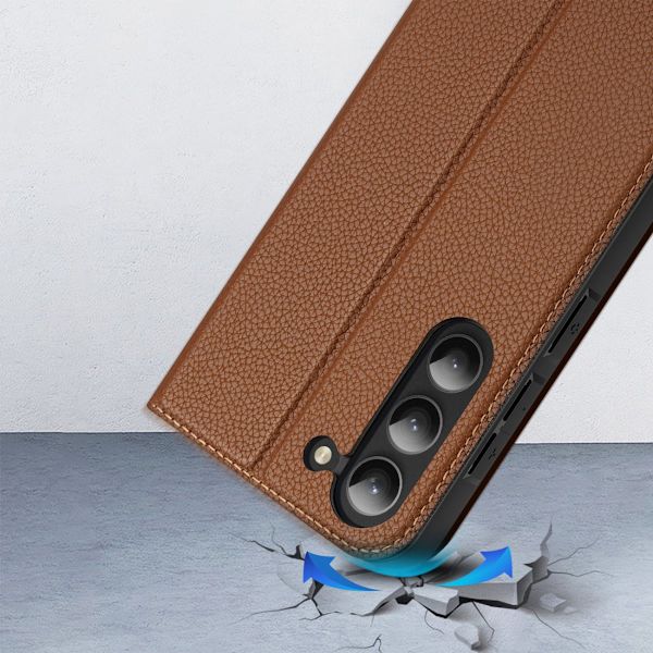 Dux Ducis Skin X2 Fodral Läder Samsung Galaxy S23 Brun