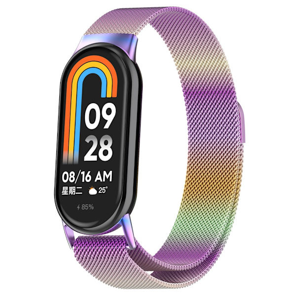 Milanese Loop Armband Xiaomi Smart Band 8 Multifärg