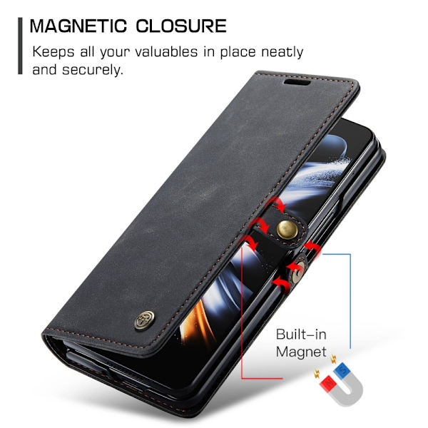 CaseMe Slim Pungetui Samsung Galaxy Z Fold 4 Sort