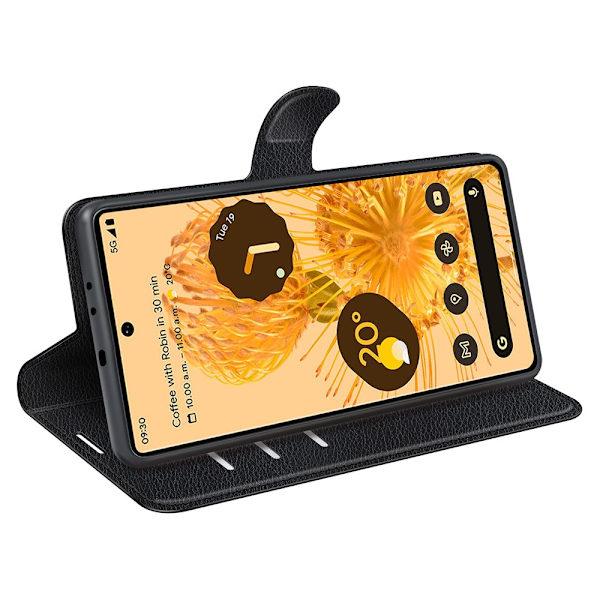 Google Pixel 7 -puhelinkotelo, musta