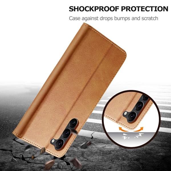 LC.IMEEKE Pungetui Samsung Galaxy S24 Cognac