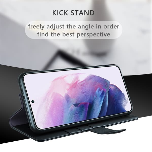 Äkta Läderfodral Samsung Galaxy S22 Plus Brun