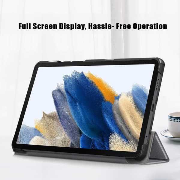 Samsung Galaxy Tab A9 Fodral Tri-fold Grå