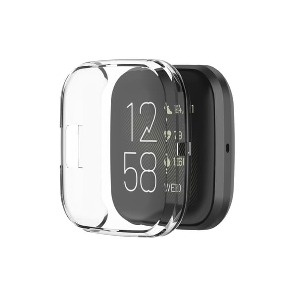 Fitbit Versa 2:n läpinäkyvä suojakuori