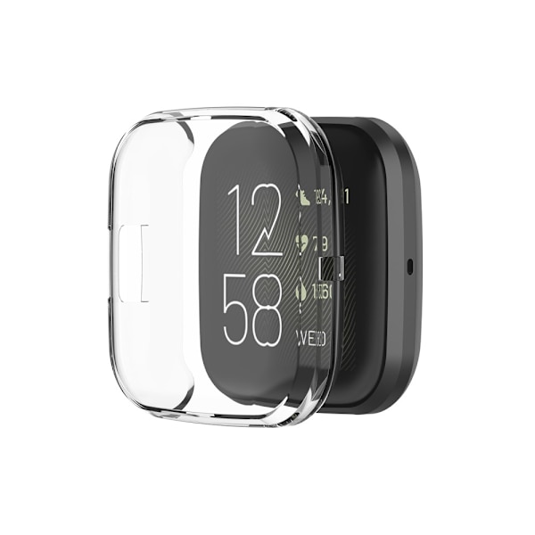 Heltäckande Skal Fitbit Versa 2 Transparent