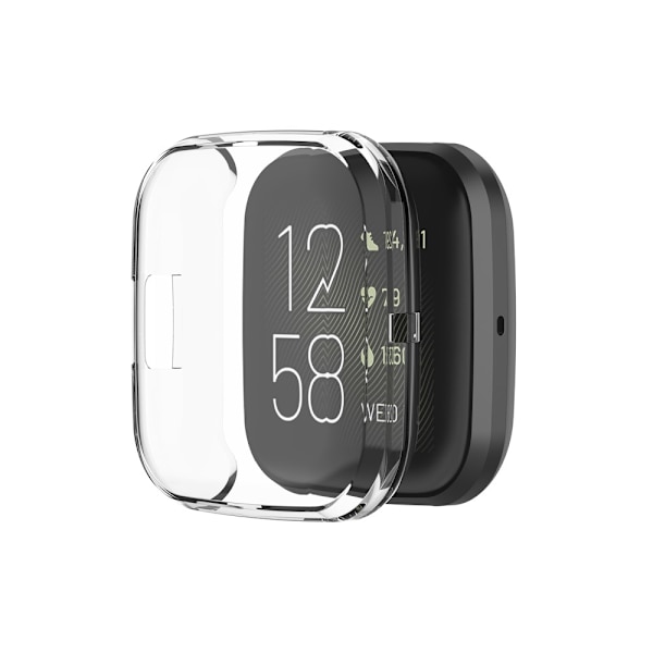 Heltäckende Skal Fitbit Versa 2 Transparent