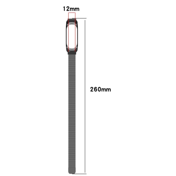 Köp Tech-Protect Milanese Metall Armband Xiaomi Mi Smart Band 7 Roséguld 