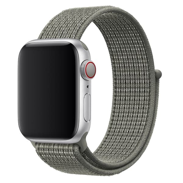 Nylonarmband Apple Watch Ultra 3 49mm Grå