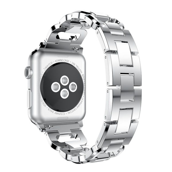 Rhinestone Metal Armbånd Apple Watch 38/40/41 mm Sølv