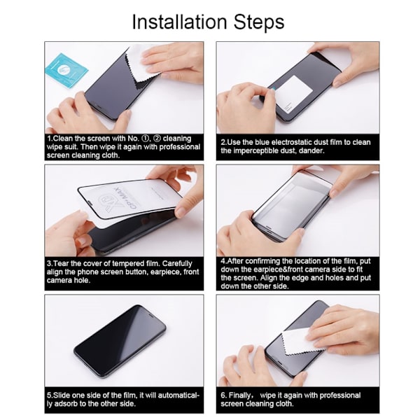 Nillkin Amazing CP+PRO Karkaistu lasi Näytönsuoja iPhone 14 Pro Max