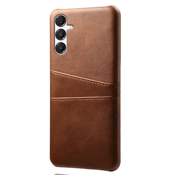 Lædercover Kortlomme Samsung Galaxy A17 Brun