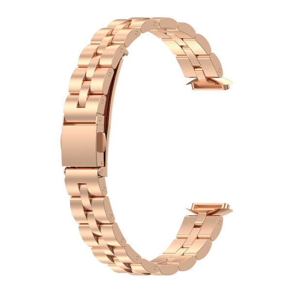 Fitbit Luxe -ruusukullanvärinen metalliranneke
