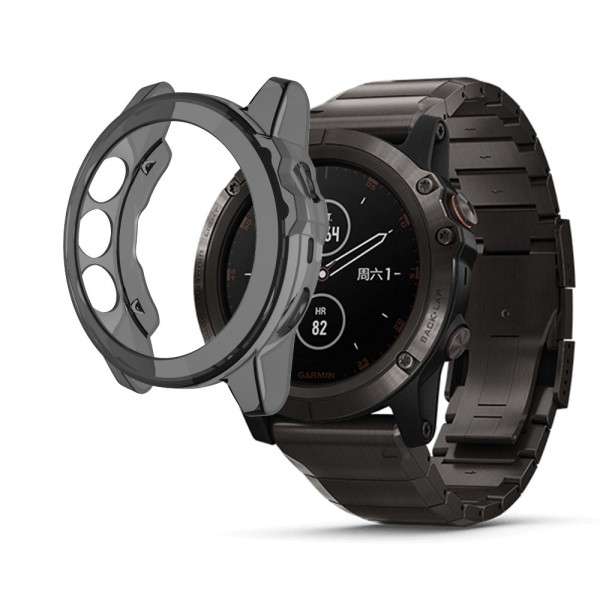 Garmin Fenix 5/5 Plus -suojakotelo, musta