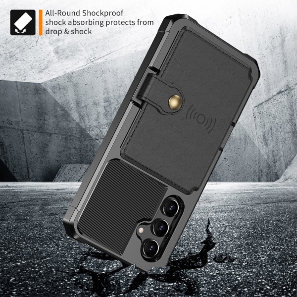 Multi-Slot Etui Samsung Galaxy A54 Sort