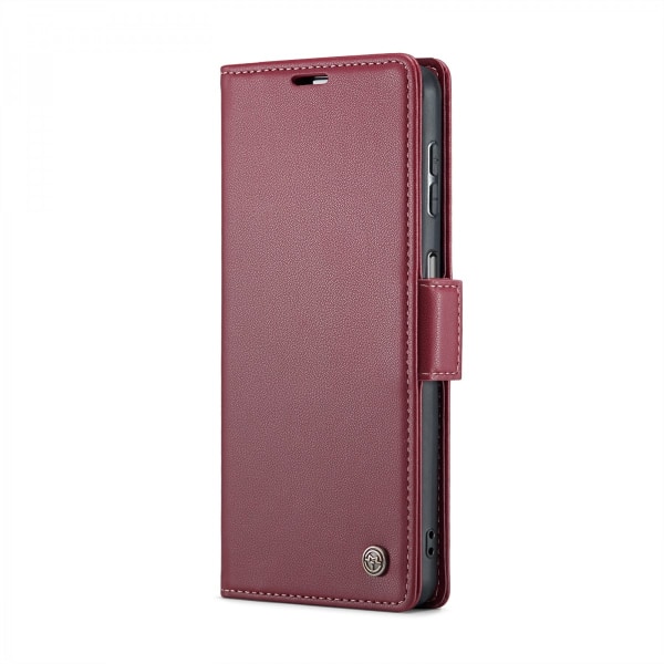 CaseMe Slim Wallet etui RFID-beskyttelse Samsung Galaxy A14 Rød