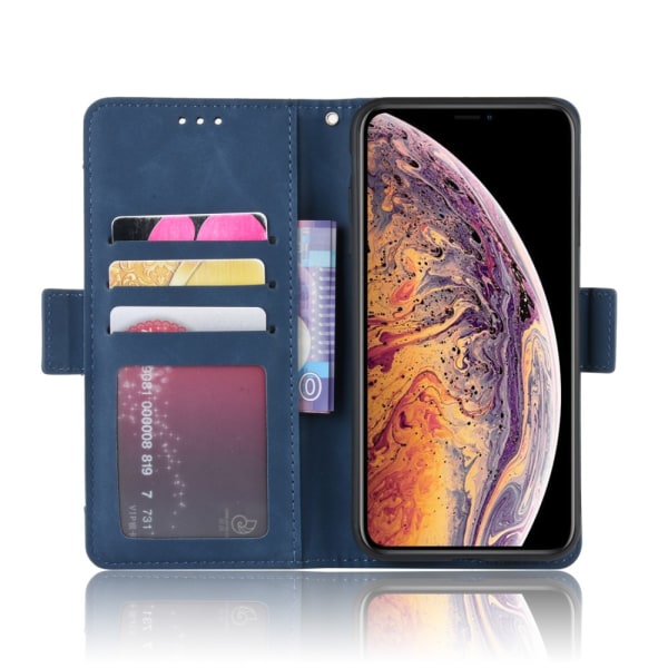 Multi Slot Wallet Case iPhone X/XS Blå
