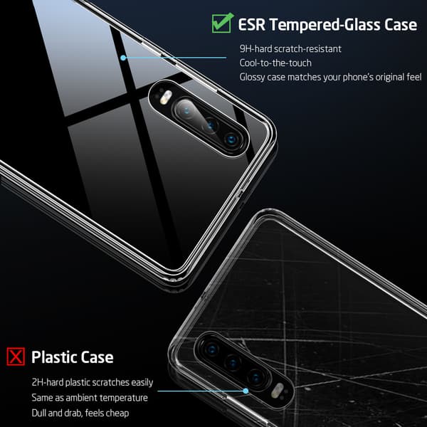 ESR Mimic Glas Cover Huawei P30 Clear
