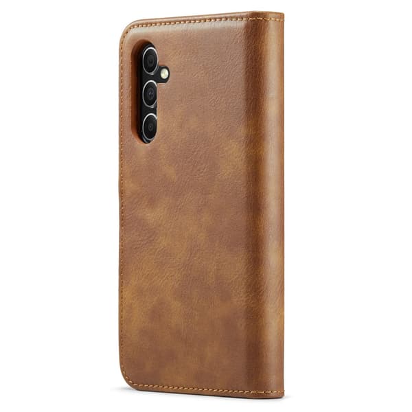 DG.MING 2-in-1 Magnet Wallet Samsung Galaxy A56 Cognac