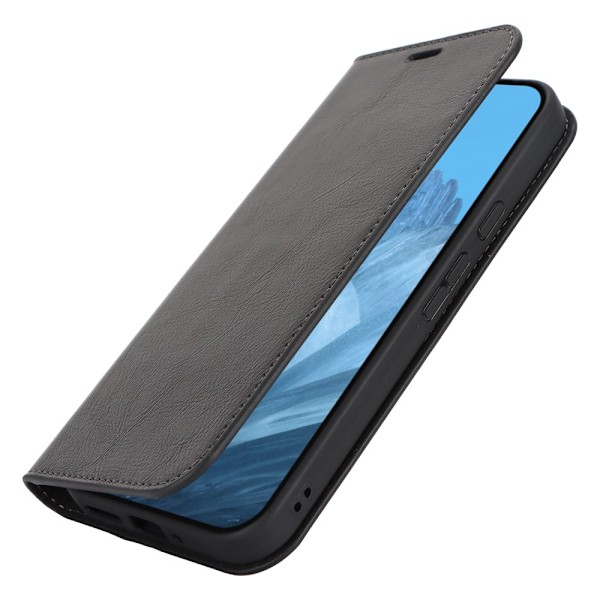 Mobilcover Google Pixel 9 Pro XL Ægte Læder Sort