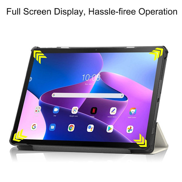 Lenovo Tab M10 Plus (3. generation) Etui Tri-fold Kat
