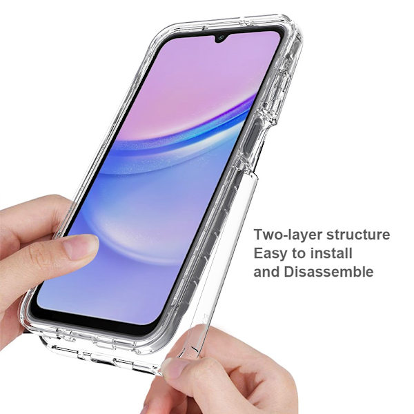 Allround-kotelo Samsung Galaxy A16:lle, läpinäkyvä
