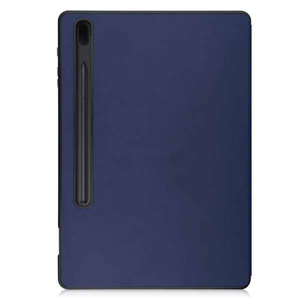 Fodral Tri-Fold Galaxy Tab S7 Plus/S8 Plus 12.4 Med S Pen-hållar