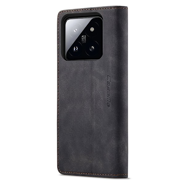 CaseMe Slim Pungetui Xiaomi 14 Pro Sort