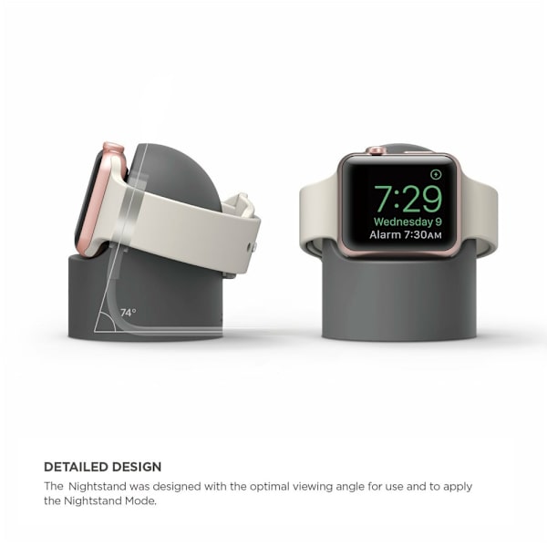Laddningsställ Apple Watch Grå