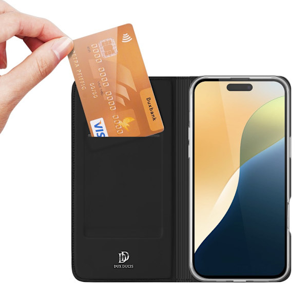 Dux Ducis Skin Pro Series Fodral iPhone 16 Plus Svart