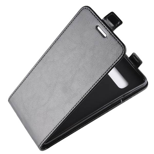 Flip Lædercover Samsung Galaxy S10 Sort