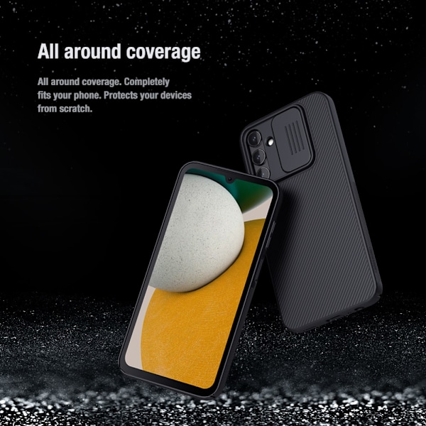Nillkin CamShield -kuori Samsung Galaxy A15 - Musta