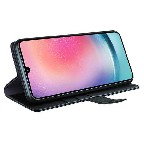 Ægte Læderetui Samsung Galaxy A16 Sort