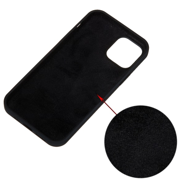 Silikonskal iPhone 15 Plus Svart