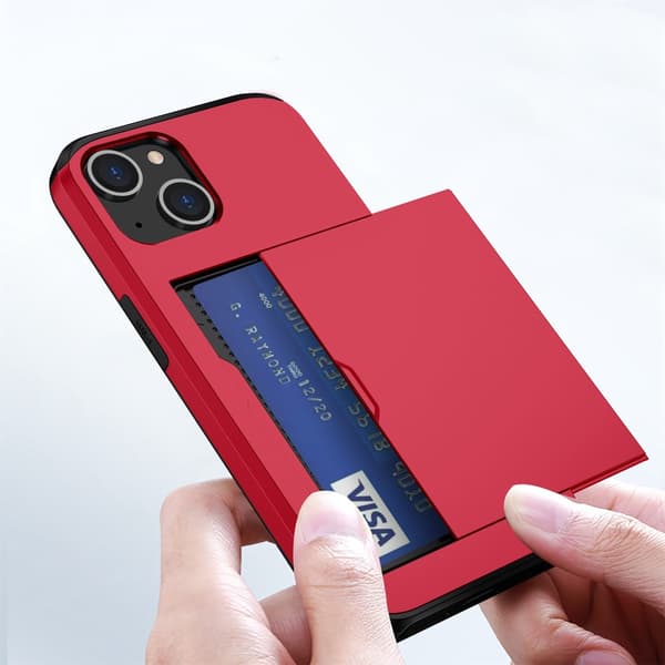 Skal Korttikotelolla iPhone 14 Punainen