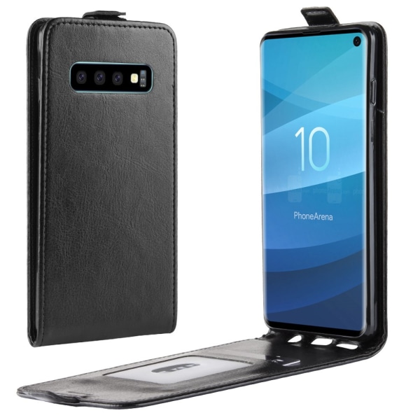 Flip Nahkakotelo Samsung Galaxy S10 Musta