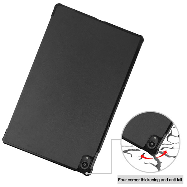 Lenovo Tab P11 Tri-fold Etui Sort