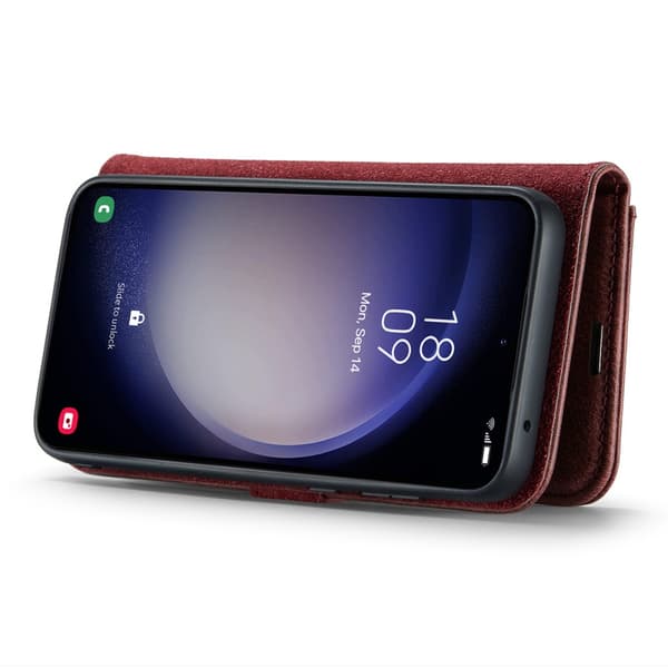 DG.MING 2-i-1 Magnet Wallet Samsung Galaxy A36 Rød