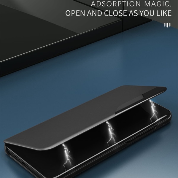 Samsung Galaxy A15 Etui Med Display Sort