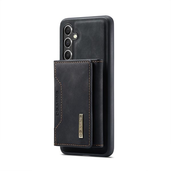 DG.MING 2 in 1 Magnetic Card Slot Case Samsung Galaxy S24 FE Bla