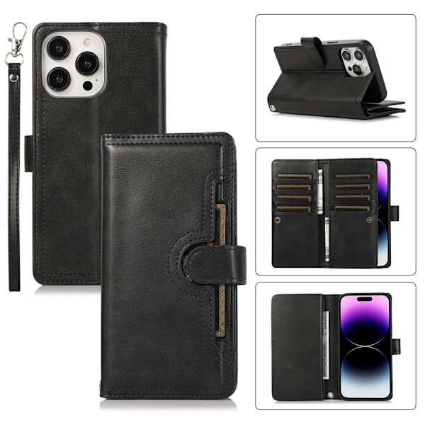 Pungetui Multi-Slot iPhone 15 Pro Max Sort