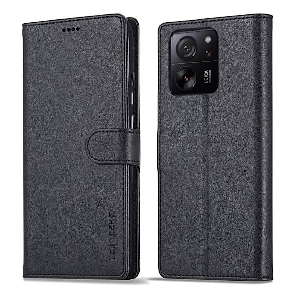 LC.IMEEKE Lompakkokotelo Xiaomi 13T Musta