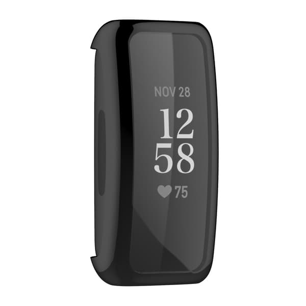 Fuld dækkende TPU Skal Fitbit Inspire 3 Sort
