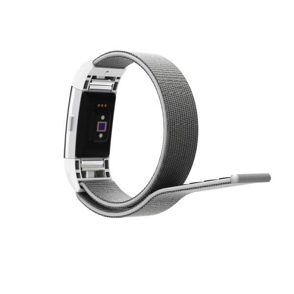 Fitbit Charge 2 -harmaa nailonranneke