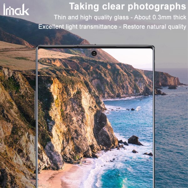 IMAK 2 Pack 0,3 mm hærdet glas linsebeskytter Galaxy Note 20